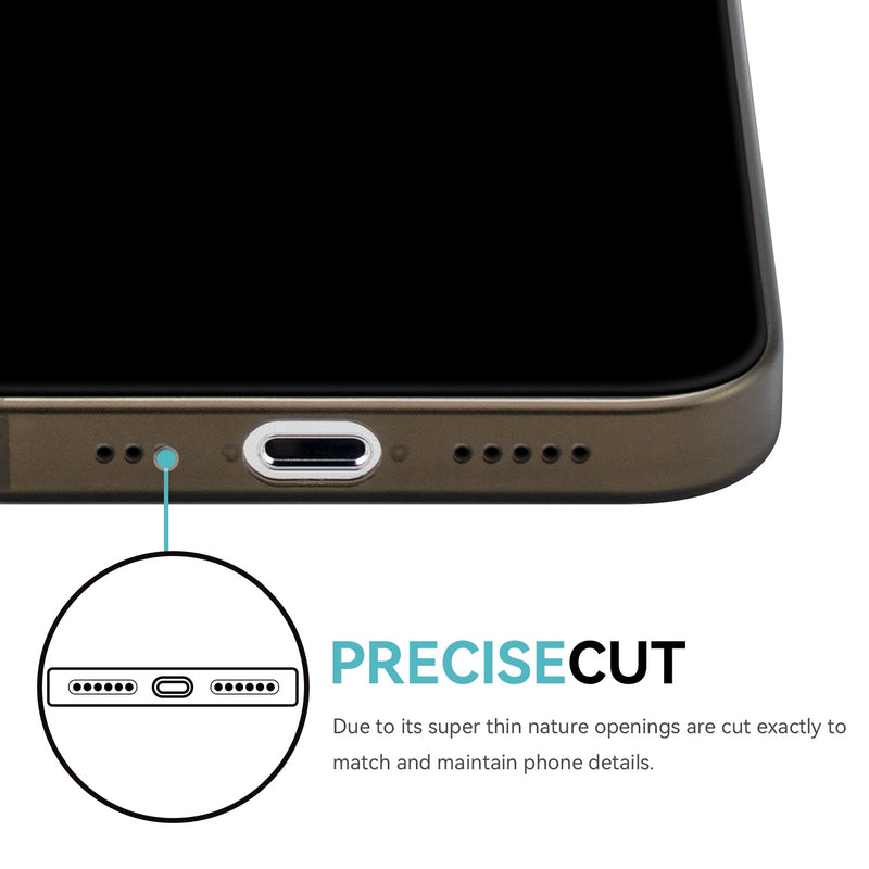 CELLBEE Phone 15 Pro Hülle Ultra Slim Case - Simple Gray –  Cellbee-Displayschutz