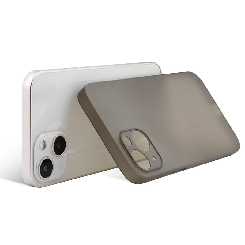 <transcy>iPhone 13 mini Ultra Slim Case - Simple Gray</transcy>