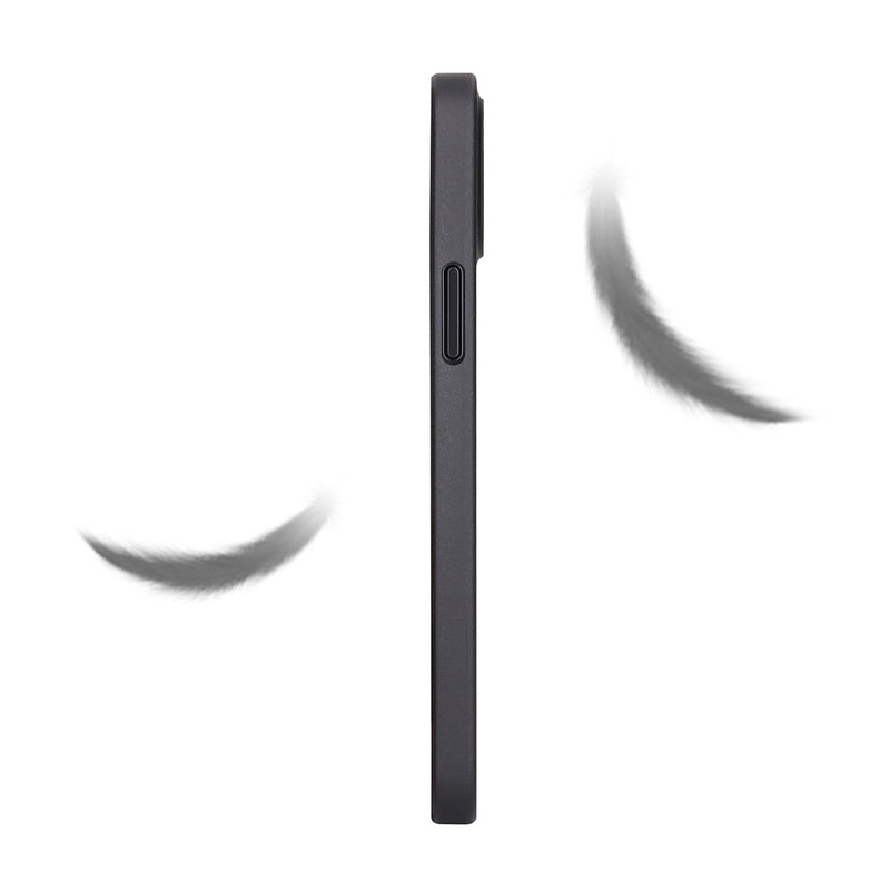 iPhone 12 mini Ultra Slim Case - Frosted Black mit Grip