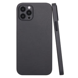 iPhone 12 Pro Max Ultra Slim Case - Frosted Black mit Grip