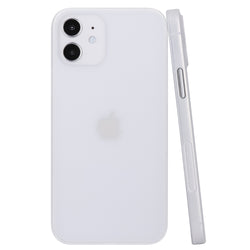 iPhone 12 Ultra Slim Case - Frosted White mit Grip
