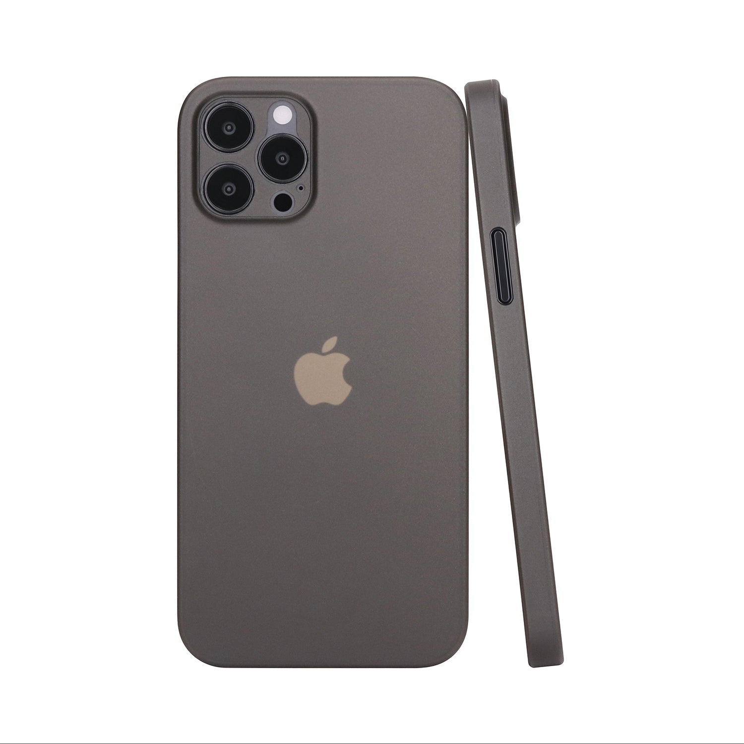 <transcy>iPhone 12 Pro Ultra Slim Case - Simple Gray</transcy>