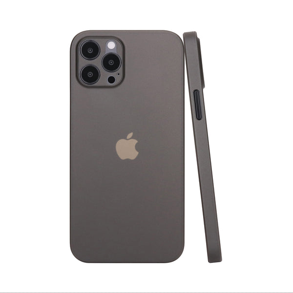 iPhone 12 Pro Ultra Slim Case - Simple Gray