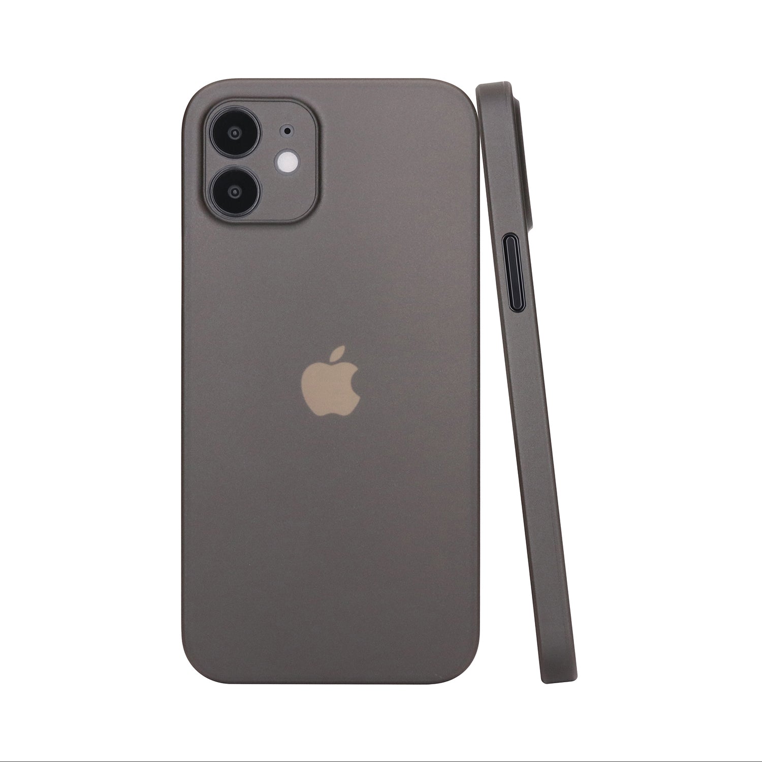 <transcy>iPhone 12 mini Ultra Slim Case - Simple Gray</transcy>