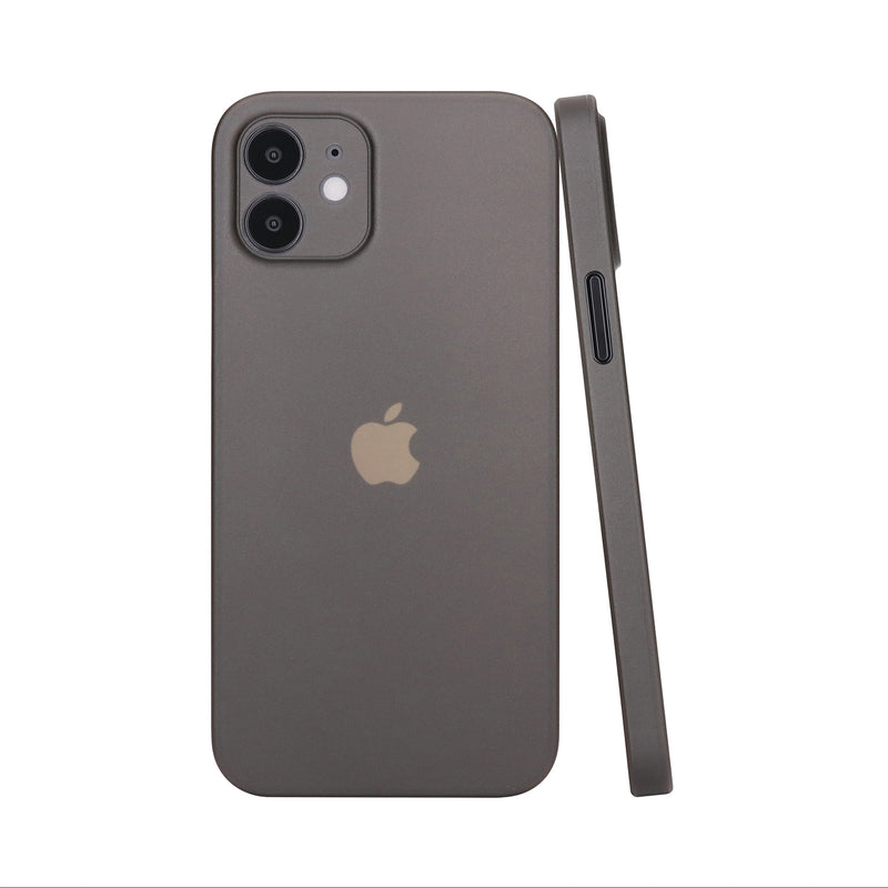 <transcy>iPhone 12 mini Ultra Slim Case - Simple Gray</transcy>