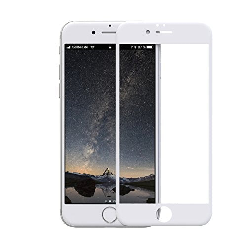 <transcy>iPhone 6 / 6S Plus screen protector + home button - "the Curved" white</transcy>