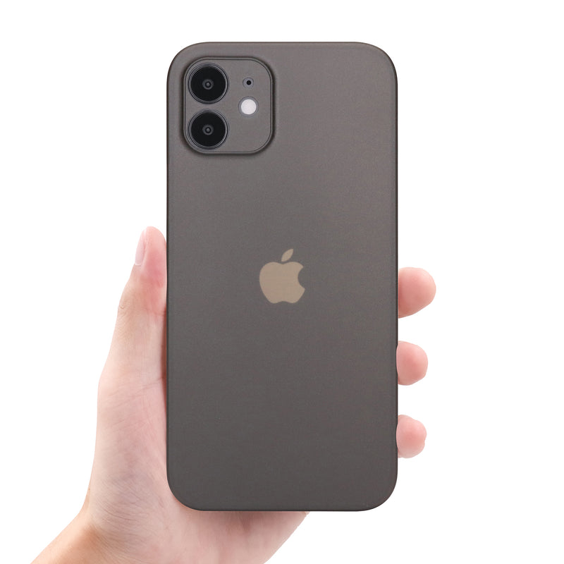 iPhone 12 Ultra Slim Case - Simple Gray