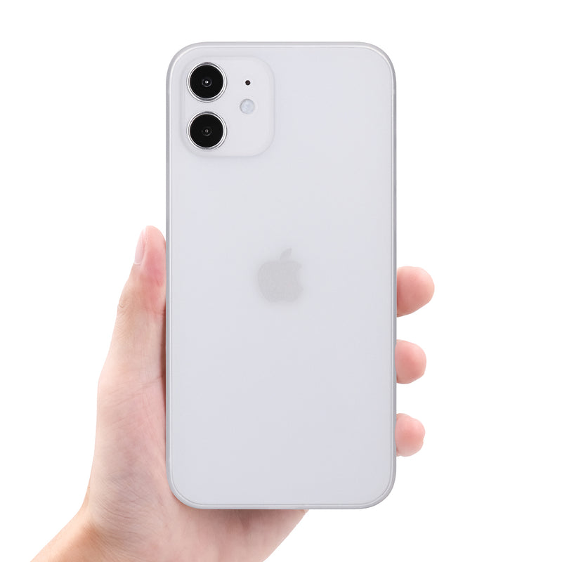 <transcy>iPhone 12 mini Ultra Slim Case - Milky Transparent</transcy>
