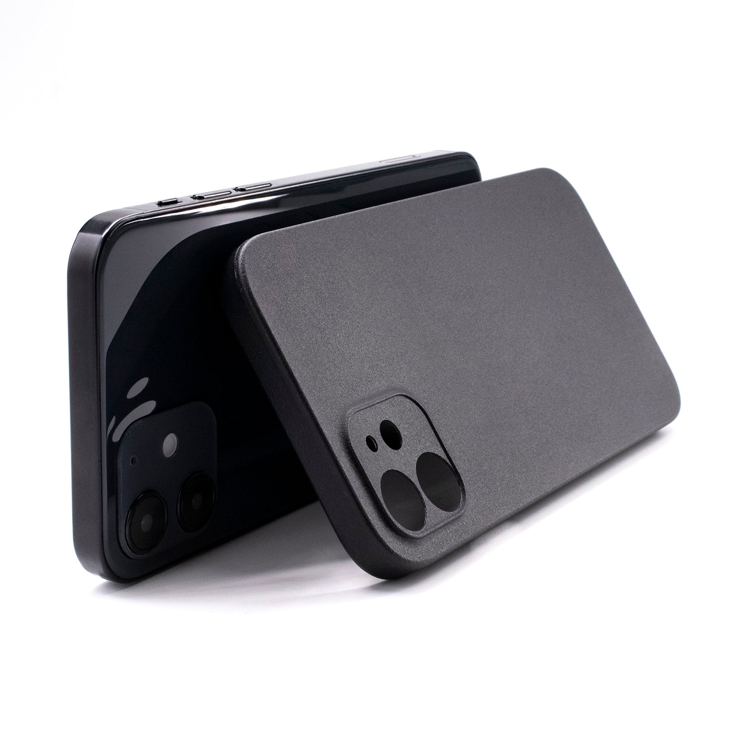 <transcy>iPhone 12 Ultra Slim Case - Deep Black</transcy>