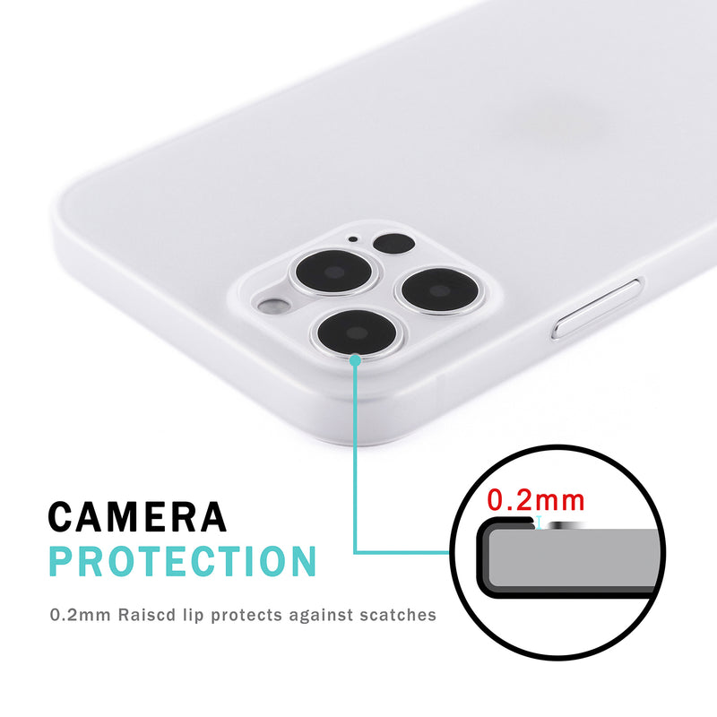 <transcy>iPhone 12 Pro Ultra Slim Case - Milky Transparent</transcy>