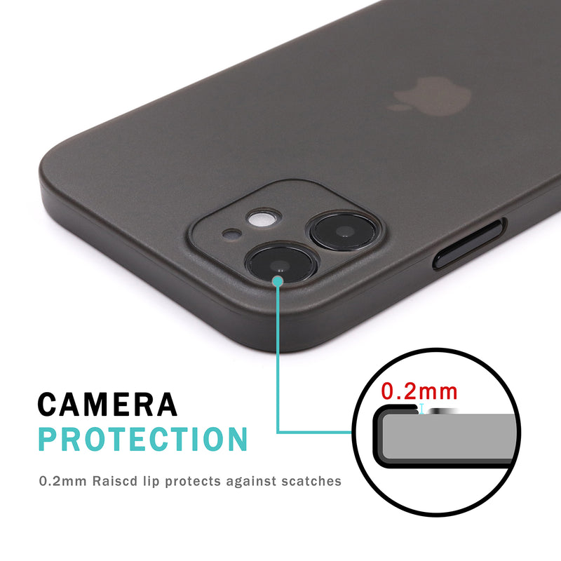 <transcy>iPhone 12 Ultra Slim Case - Simple Gray</transcy>