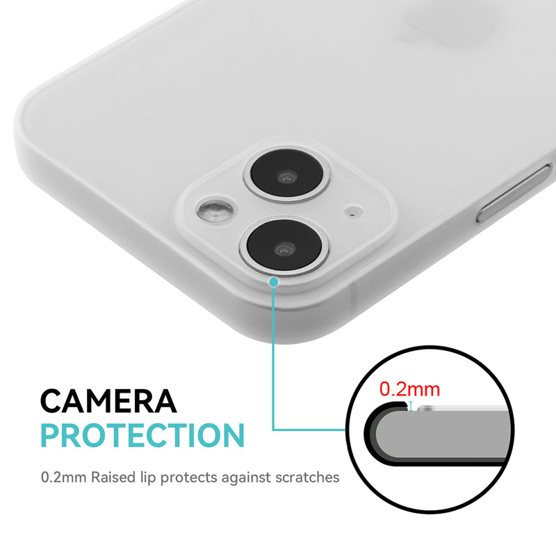 iPhone 14 Ultra Slim Case - Milky Transparent
