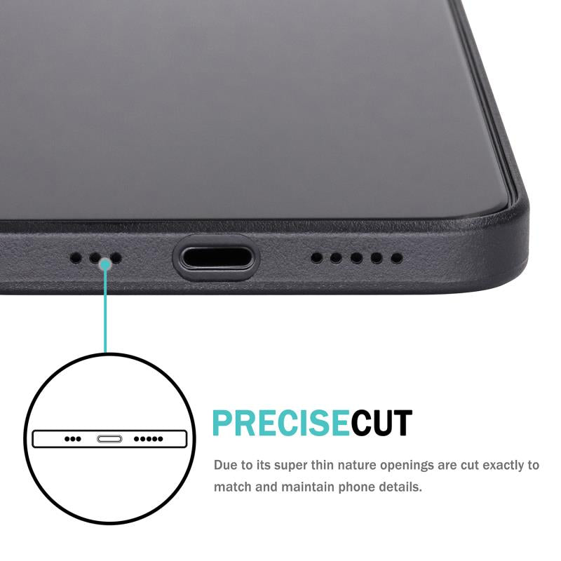 <transcy>iPhone 12 Pro Max Ultra Slim Case - Deep Black</transcy>