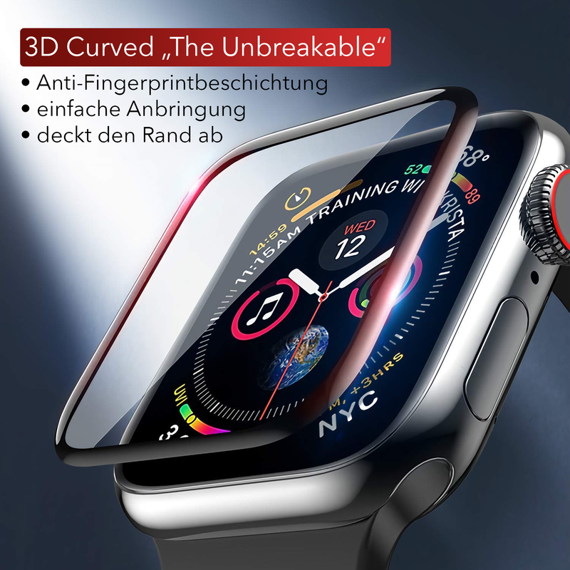 Apple Watch Series 2022 SE - Displayschutz vollabdeckend