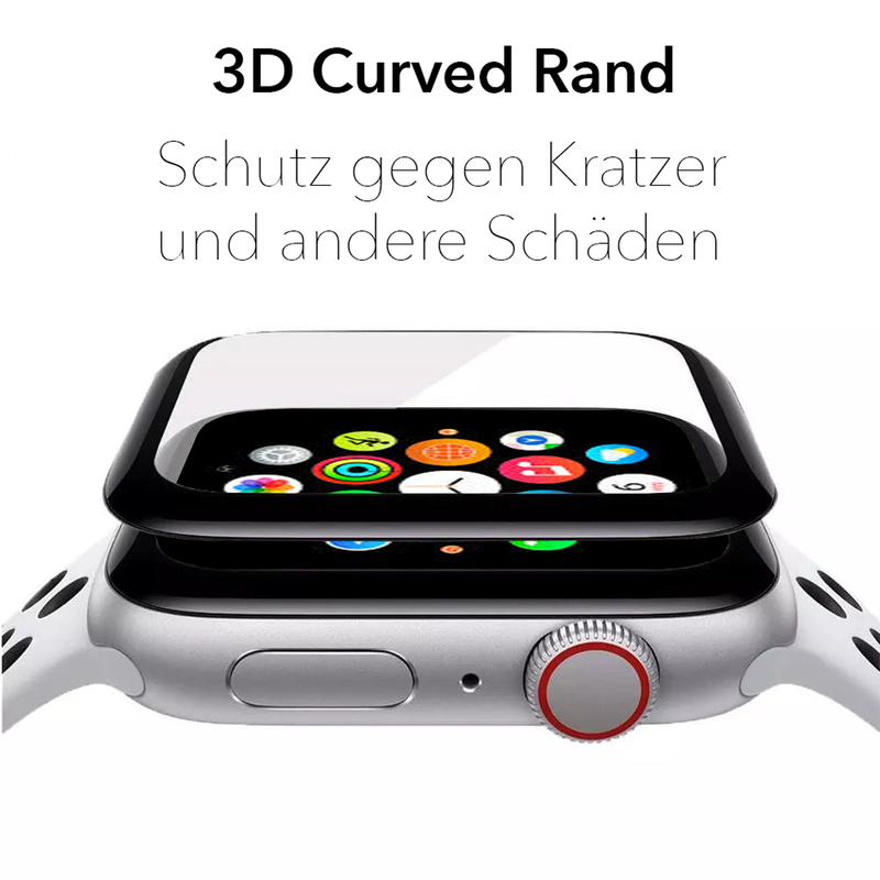 Apple Watch Series 4/5/6/SE Displayschutz vollabdeckend