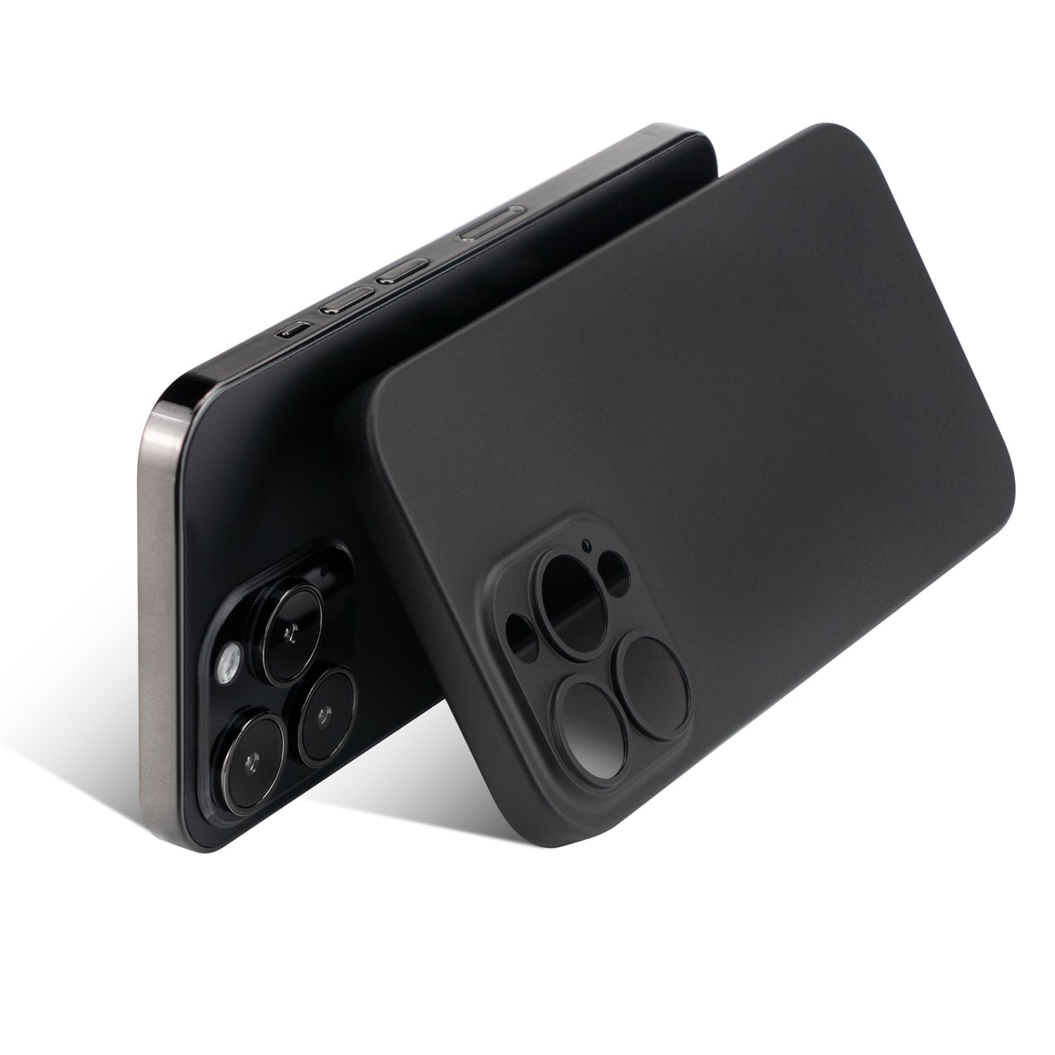 <transcy>iPhone 13 Pro Ultra Slim Case - Deep Black</transcy>