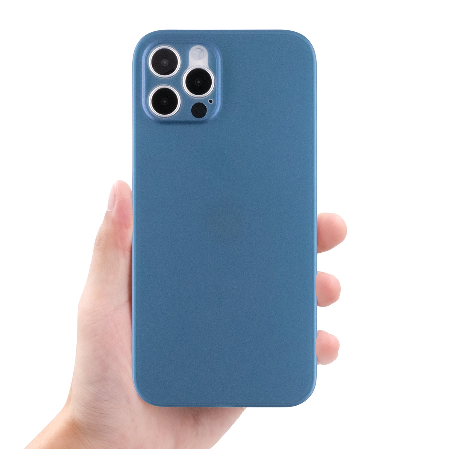 <transcy>iPhone 12 Pro Max Ultra Slim Case - Pacific Blue</transcy>