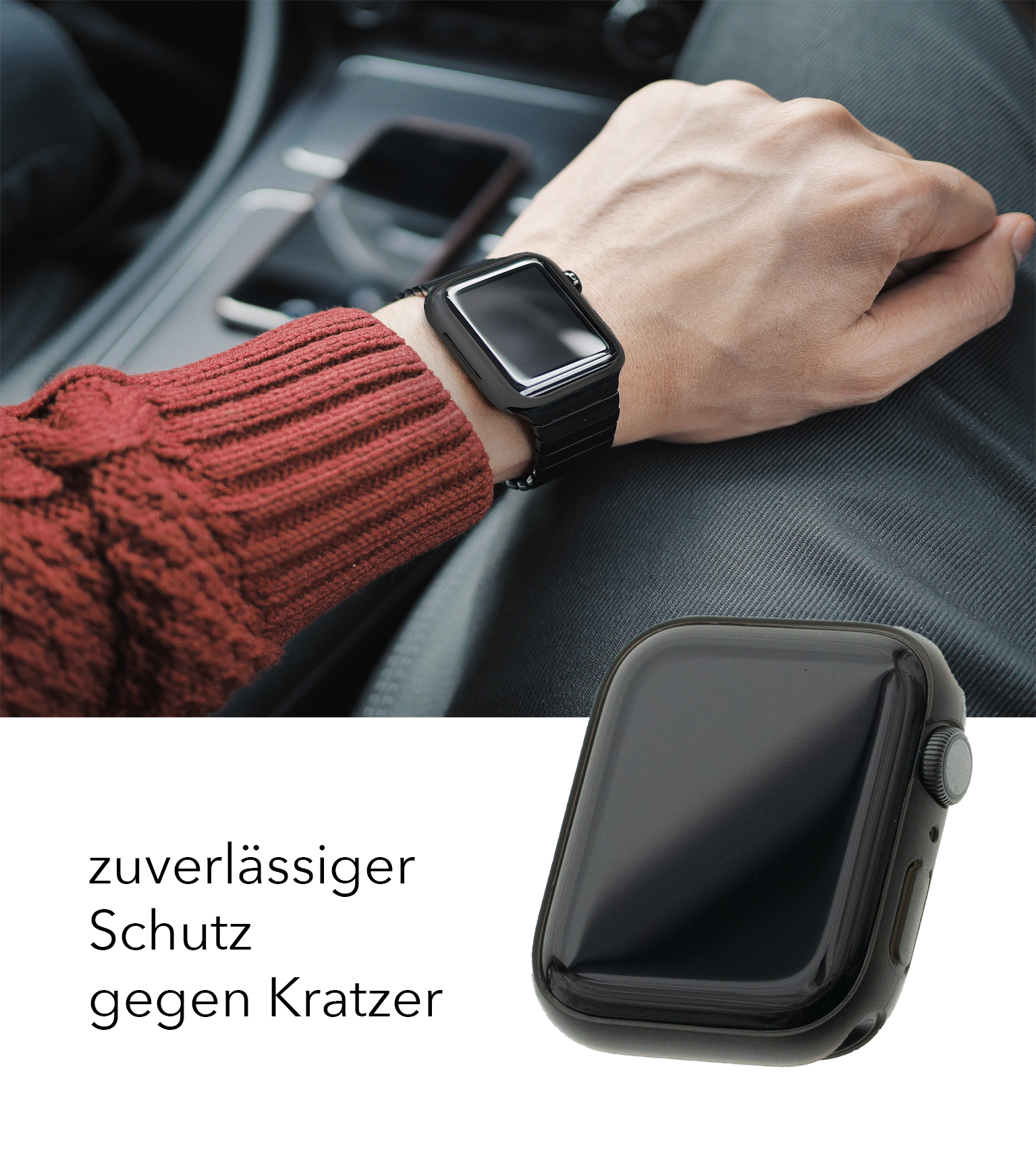 CellBee Weltneuheit Schutz Apple Watch Series 4 Ultra Slim Case