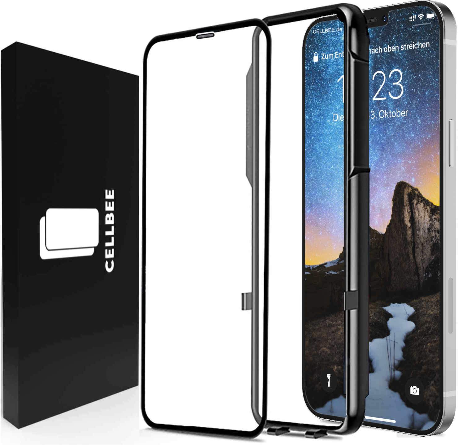 "The Curved" mit Staubschutzgitter - iPhone 12 Pro Displayschutz