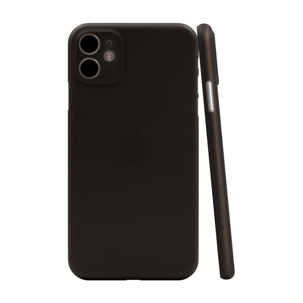 <transcy>iPhone 11 Ultra Slim Grip Case Frosted Black</transcy>