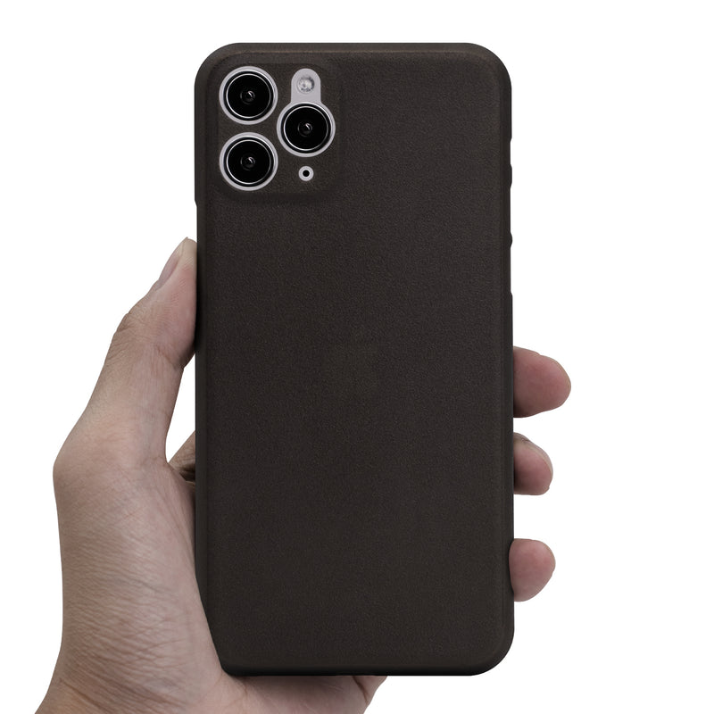 <transcy>iPhone 11 Pro Ultra Slim Grip Case Frosted Black</transcy>