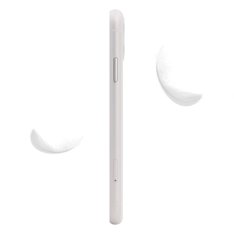 <transcy>iPhone 11 Ultra Slim Grip Case Frosted White</transcy>