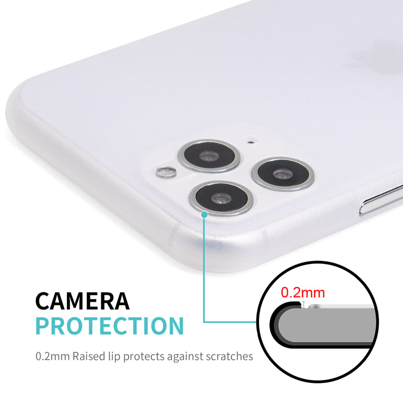Phone 11 Pro Max Ultra Slim Grip Case Frosted White